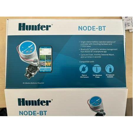 Hunter Node BT 100 -Vanalı 1 İstasyonlu, Pilli Kontrol Ünitesi Takımı
